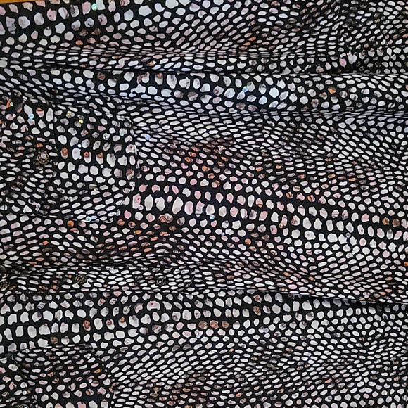 Rebecca Malone women's large petite. Black pink and white. - Picture 6 of 6